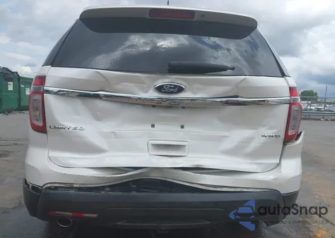 2015 Ford Explorer Limited z USA, uszkodzony, nr VIN 1FM5K8F81FGB72125